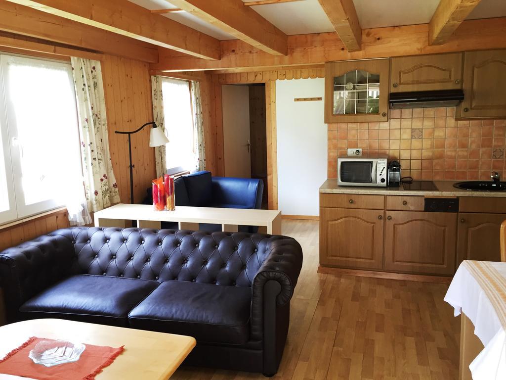 Alpen Chalet Kandersteg Rum bild