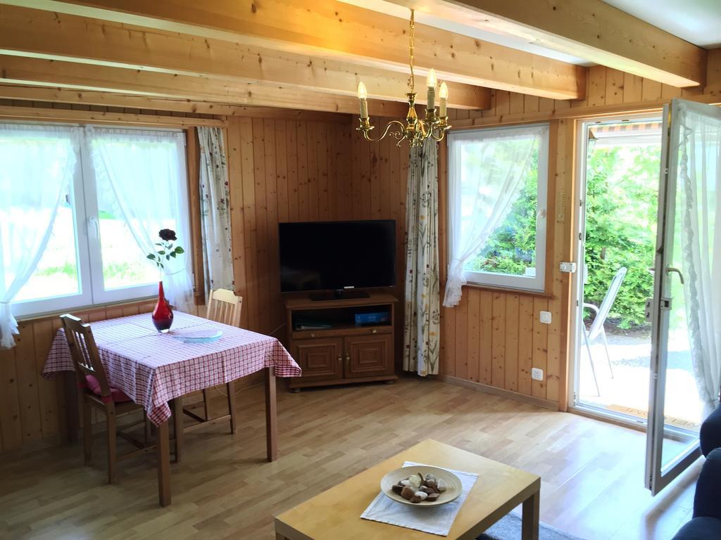 Alpen Chalet Kandersteg Rum bild